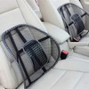 Car Back Support,Car Mesh Chair Back Support Massage Cushion Mesh