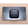 Unbranded Black Laydown License Plate Mount Bracket Kit For Harley