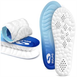 SULPO Cloud 2.0 Comfort Shoe Insoles - Insoles for Men and Women - Soft Insoles Ideal for Sports and Everyday Use - Ultralight Insoles - Shock Absorbing - Breathable - 41-42 EU / 1 Pair