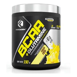 Forzagen Aminoácidos Bcaaglutamine 330g  Complejo Hydragen                                                                                            