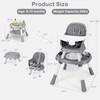 INFANS 9 in 1 High Chair, Convertible Baby Highchair for