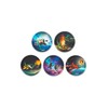 Ergobag Velcro Set of 5 Suitable for Pack/Cubo/Cubo Light/Ease/Mini
