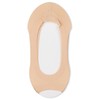 MeMoi Open Toe Fine Edge Liner 3 Pack Tan One
