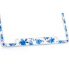 Floral License Plate Frame with Beautiful Crystals.