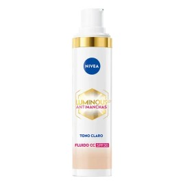 Nivea Luminous630 fluido CC SPF30 40 ml | anti-manchas para todo tipo de piel día