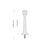 HOME MASTER HARDWARE 12-Pack Heavy Duty Solid Rigid Door Stop