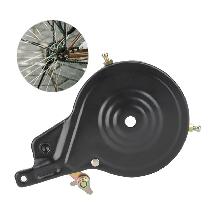 Rear Band Drum Brake Assembly, Universal Steel Bicycle Brake Modification
