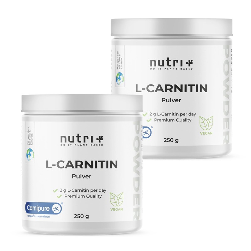 L-CARNITIN Carnipure Powder - 100% Pure L-Carnitine Tartrate Ultrapure Powder