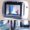 Stackable Mini Fish Tank for Small Betta, Seaweed Balls Sea