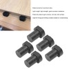 5Pcs Bench Dog 19mm Aluminum Alloy Woodworking Clamp Peg Brake