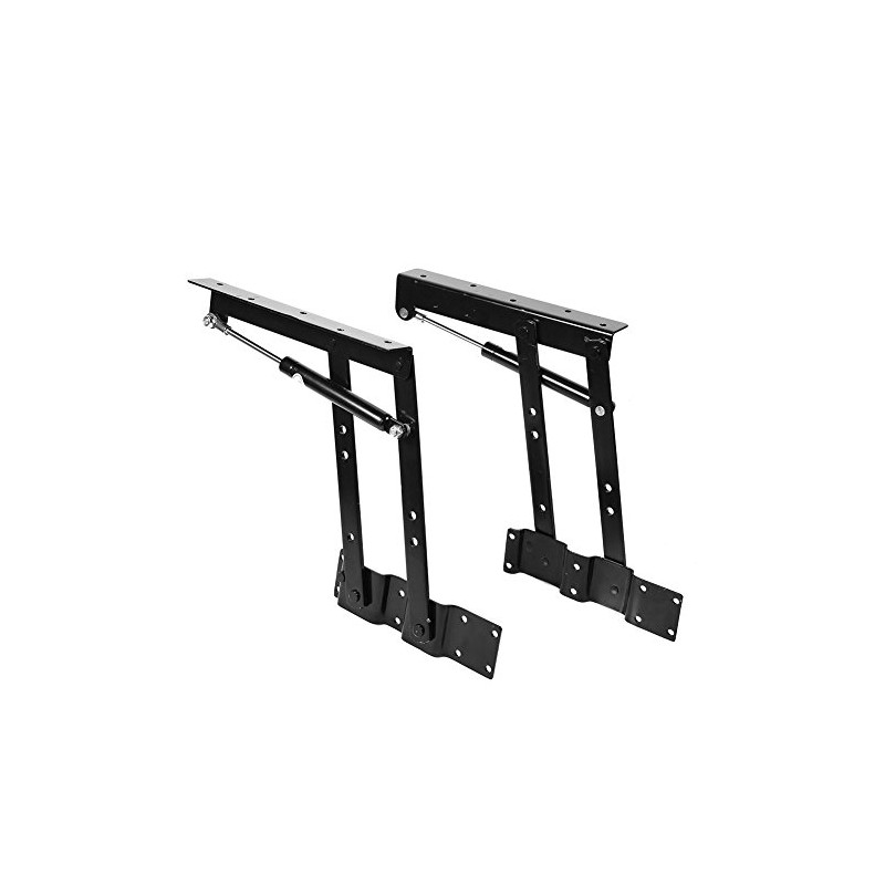 Oreilet Heavy Duty Lift Up Hydraulic Hinge, Adjustable Table Top