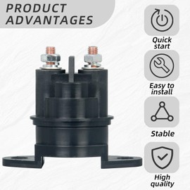 Starter Solenoid Relay Compatible with Can-am Sea-Doo 3D GS GSI GSX GTI GTX RX RXP RXT SP SPI SPX SUV XP XP800 Challenger Explorer Defender HD5/8/10 500 800 1000