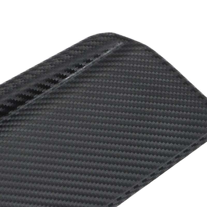 2PCs Rear Side Skirt Winglet Carbon Fiber Style Universal Car