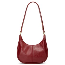 Shoulder Bag for Women Soft PU Leather Crescent Tote Handbag Retro Classic Satchel Crossbody Underarm Hobo Purse Clutch