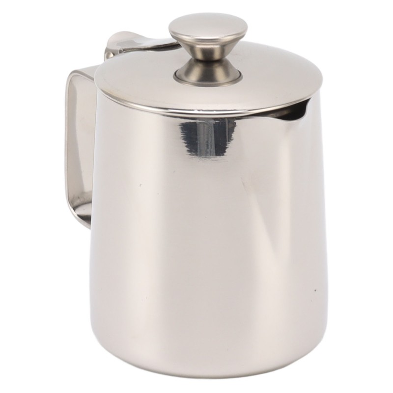 Stainless Steel Milk Frothing Pitcher Cappuccino Pitcher Coffee Foam Container
