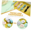 Gadpiparty Ear Wired Earbuds with Microphone Control Adorable Design for
