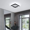 32W Modern LED Ceiling Light, Small Flush Mount Light Fixture,
