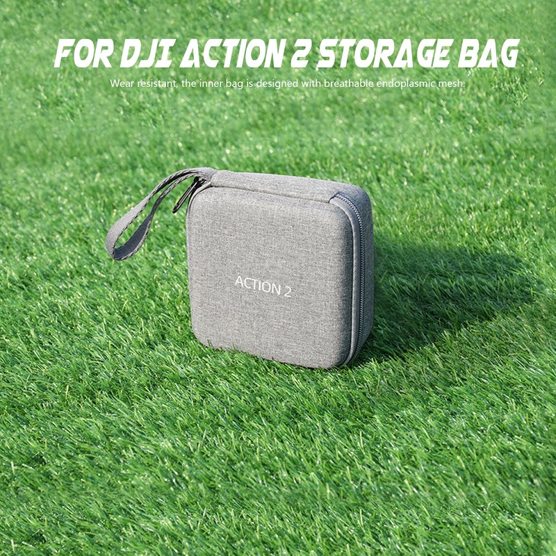 Sports Camera Carrying Case for DJI Action 2 Wear Resistant
