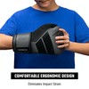 (240ml, Charcoal) - Hayabusa Boxing Gloves Kids S4 Youth Training