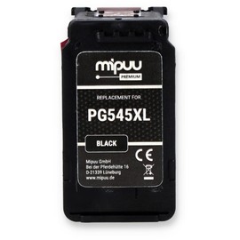 Mipuu Ink Compatible with Canon PG-545XL PG-545 XL 8286B001 Black Suitable for Canon Pixma TR4550 MX495 MG2550 MG2555 TS3350 MG2950 TS3151 TR4650