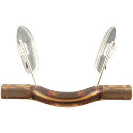 Switch It! Original Universal Nose Bridges & Comfort Pads for Switch It! Glasses - Perfect Fit, Skin-friendly, Durable, brown