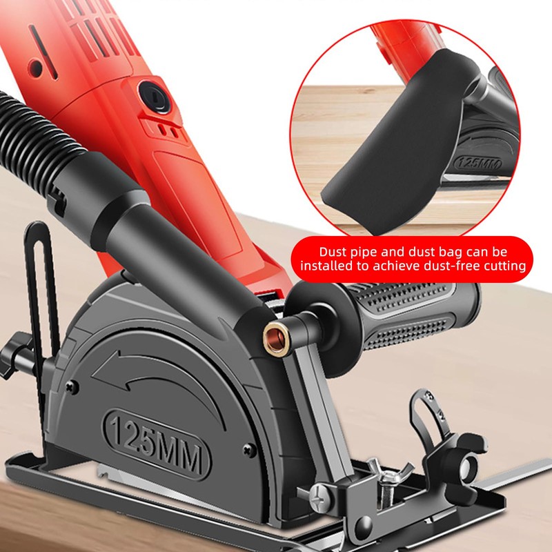 Guide Sledge Angle Grinder Holder Diameter 100/125 mm, Protective Frame