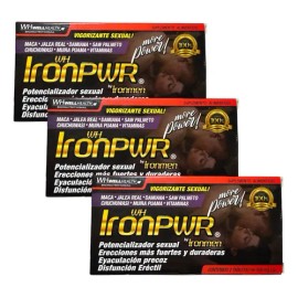 3 Wh Iron Pwr , 30 Tabs 500 Mg, Vigorízate.