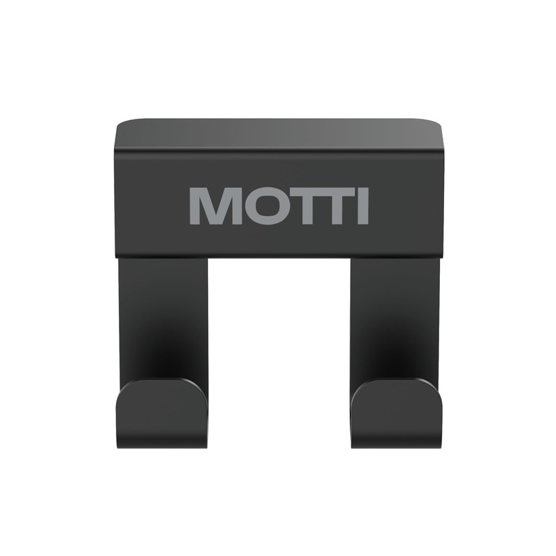 MOTTI Simple Design Desk Hook, Black, Multi-functional Hook, Load Capacity