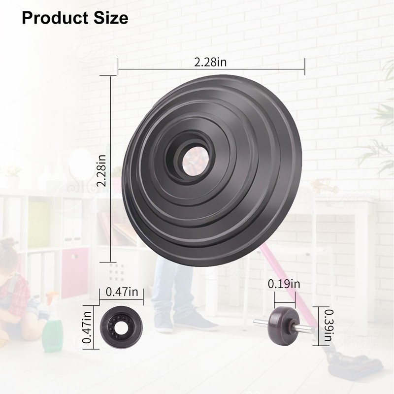 Detetap Ball Wheels for Dyson V6 V7 V8 V10 V11