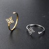 Witch‘s Knot Ring with for Women Adjustable Open Ring Witchcraft