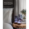 Homemory Flickering Flameless Candles with Remote, Embedded String Lights in