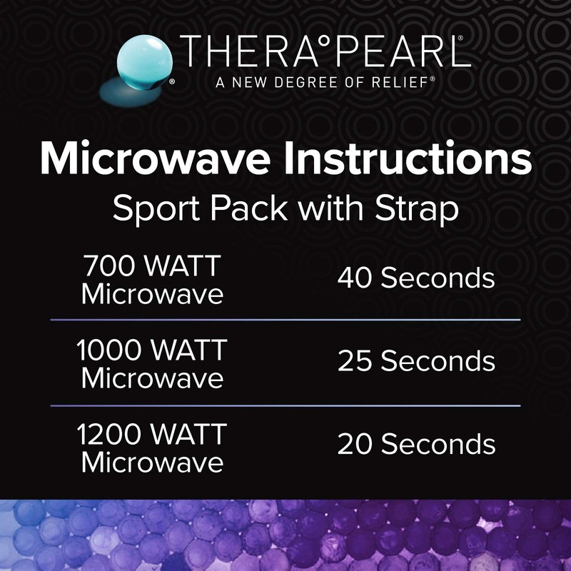 TheraPearl-14070 Color Changing Reusable Hot Cold Pack with Strap, Sports