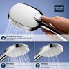 GROHE 26783002 Tempesta 24-Inch Shower Rail Set, 2-Spray, Square, 1.5
