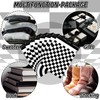 JarThenaAMCS 100Pcs 10 x 13in Checkered Poly Mailers Classic Black