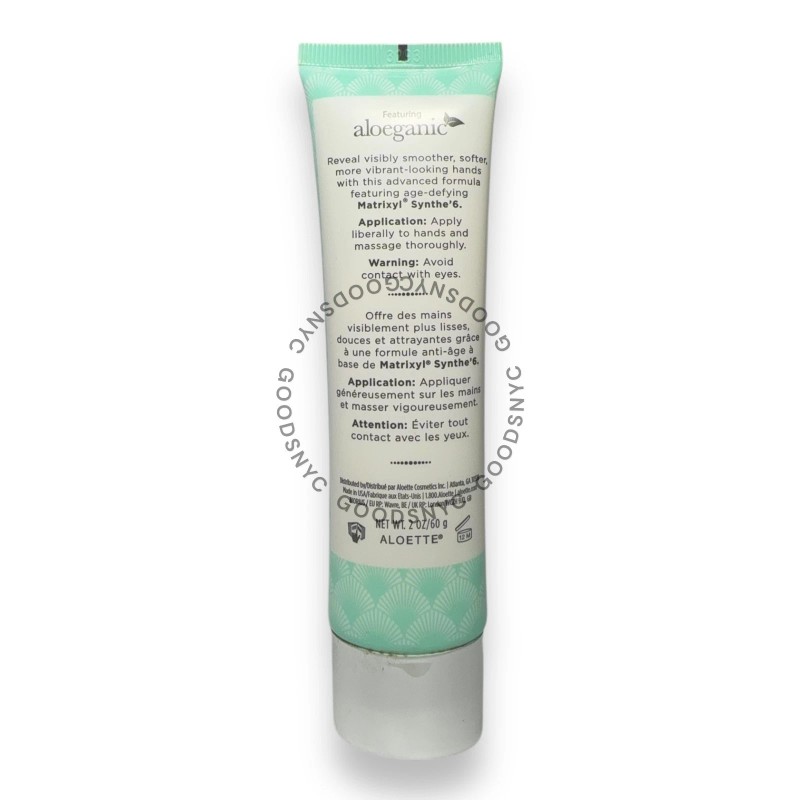 Aloette Anti-Aging Hand Cream Hand Couture Smoothing & Firming Lines