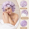 WELROG Silk Hood for Sleeping for Women - Satin Hair