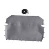 BuliBoao Universal Full Size Bench Pickup Truck Seat Cover Fits