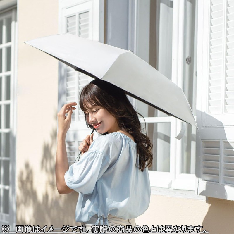 Nakatani AMANE 834-007 Folding Umbrella, For Rain or Shine, UV