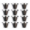 Happy Friends - Pudding Moulds - Stainless Steel - Set