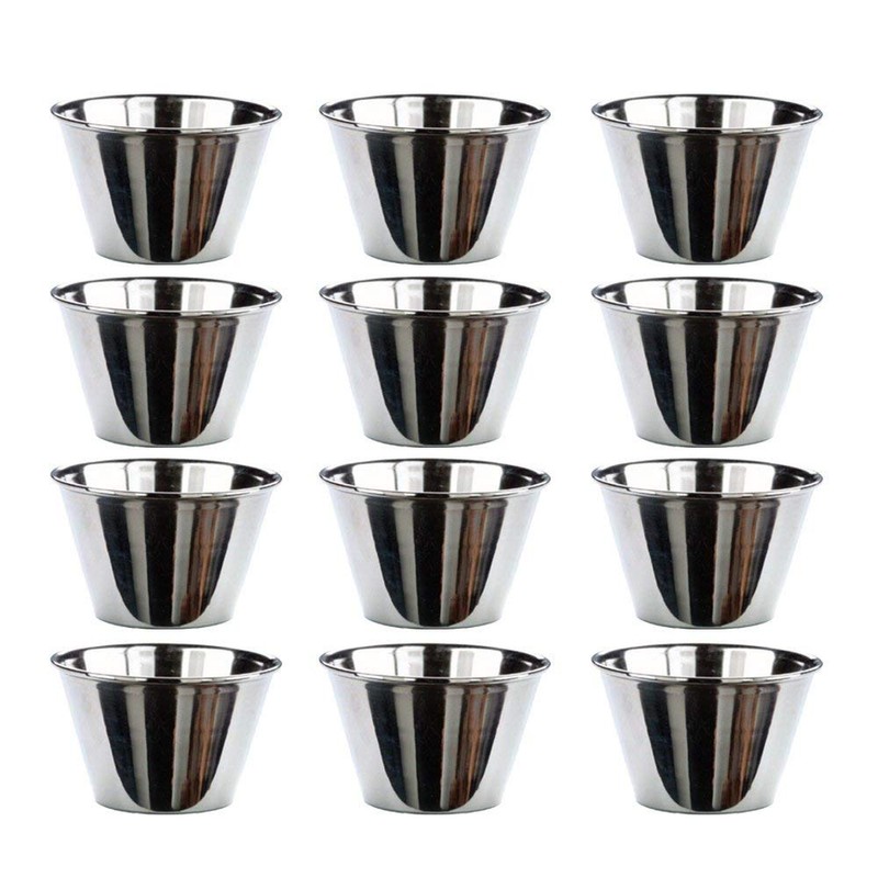 Happy Friends - Pudding Moulds - Stainless Steel - Set