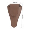 FOMIYES Cuticle Scissor Protective Pu Nipper Case for Nail Clippers