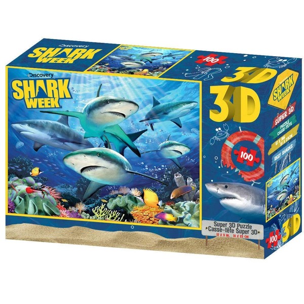 PRIME3D Discovery Channel Shark Week Howard Robinson Shark Reef Lenticular