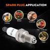 Hipa 794-00082 Spark Plug for Champion RDZ4H Troy-Bilt 794 00082