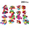 SUPVOX Appliques Colourful Felt for Crafts 200 Pieces