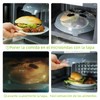 PEIONO Tapa para Microondas, Protector Magnético para Salpicaduras de Microondas