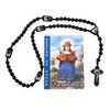 GCK Holy Infant of Atocha Black Wood Rosary Novena al