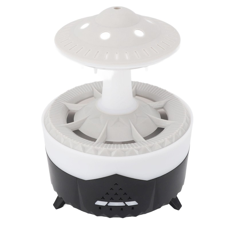 Water Drip Aromatherapy Diffuser 7 Color Light Mushroom Rain Humidifier