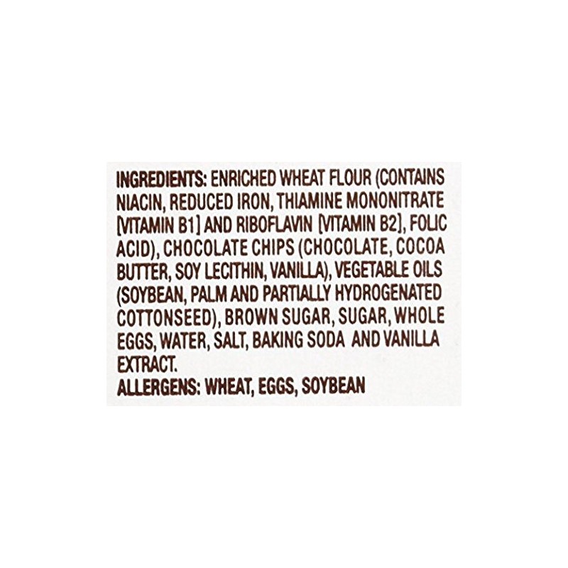 Linden's Butter Crunch Cookies- 3 Cookies Per Pack- 18 Packs