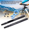 Yunir Tire Valve Extender, Portable Aluminum Alloy Flexible Tire Valve