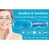 Gel Bead Heating Cooling Sleeping Mask Reusable Hot Cold Ice